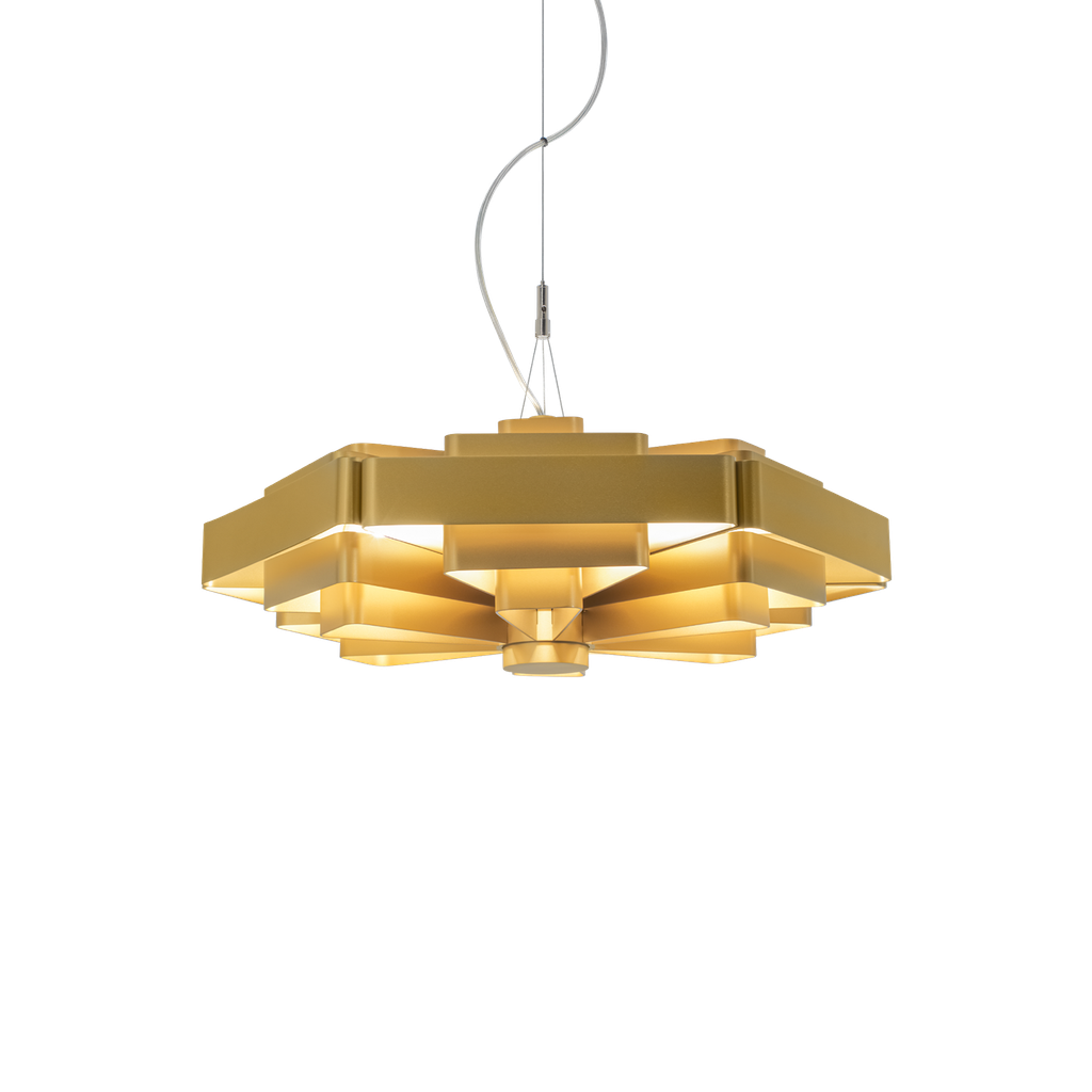 [WND-2052E0G0] J.J.W. CEILING SUSPENDED 04 GOLD