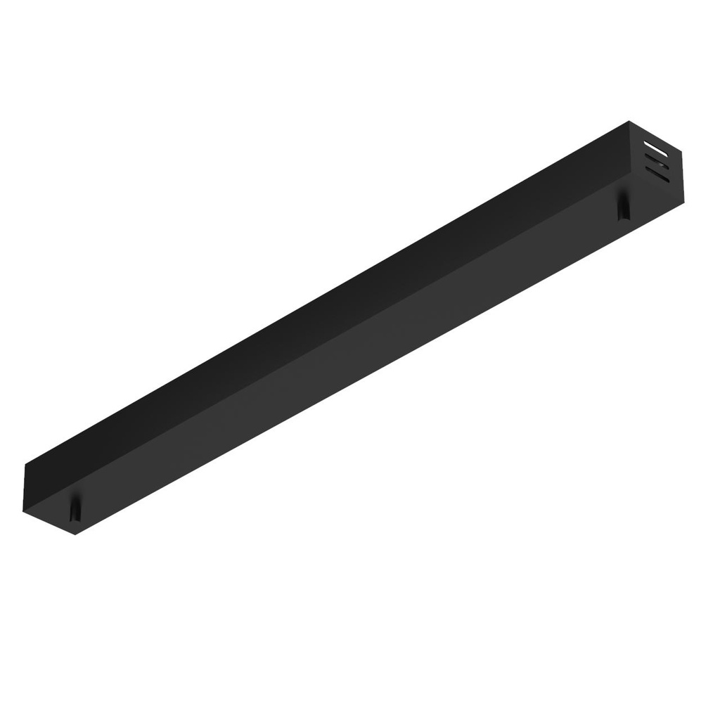 [PSM-817.ZT.2M] JUBA opbouwbasis - 60 cm- zonder transfo's zwart textuur