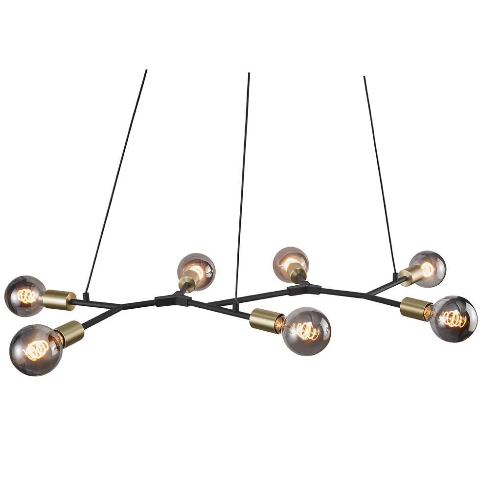 [NDL-2010303003] Josefine - 7-Hanglamp - Zwart - 7xE27