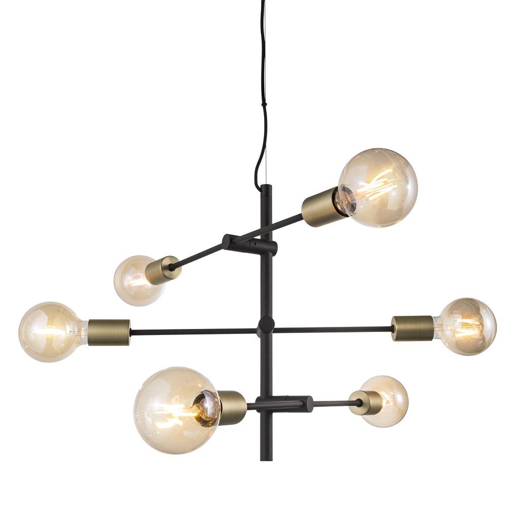 [NDL-48933003] Josefine - Hanglamp - Zwart - 6xE27