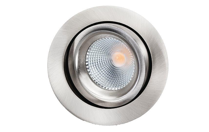 Junistar Lux geborsteld staal 2700K Fase afsnijding