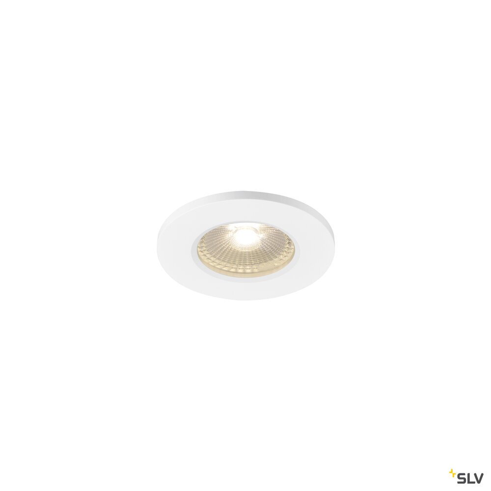 KAMUELA, brandveiligheid plafondinbouwlamp, LED, 3000K, wit, 38°, dimbaar, IP65
