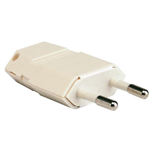 KIM Stekker 2P 25A Zwart