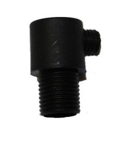 KLEMNIPPEL 09701 M10x1 Zwart