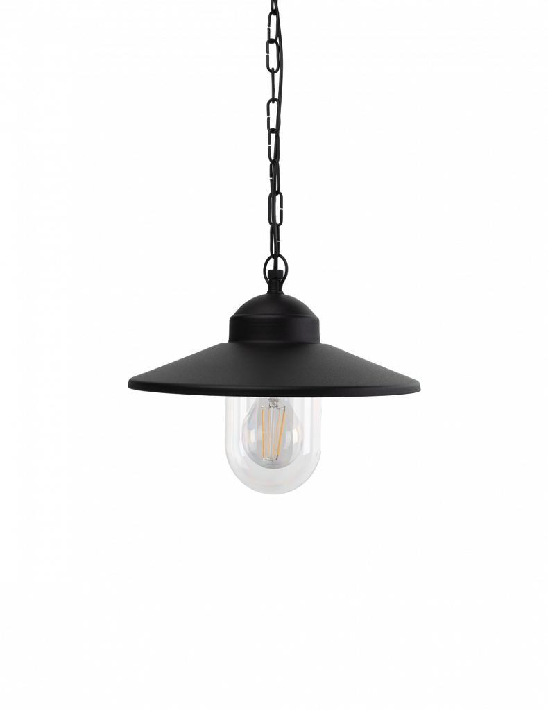 Karlstad Pendant Black E27