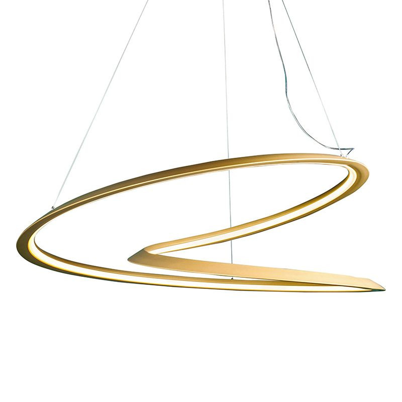 [NEM-KEP LOW 54] Kepler down - gold painted - LED 2700K