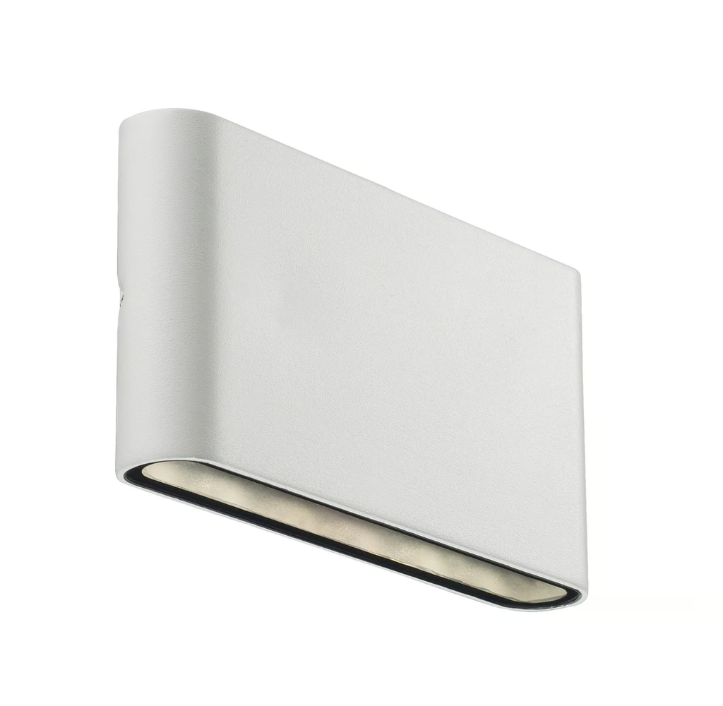 [NDL-84181001] Kinver 18 [IP54] - Wandlamp - Wit - 6W / 570Lm