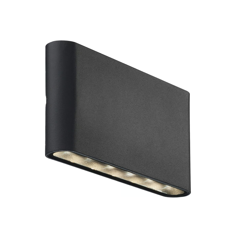 [NDL-84181003] Kinver 18 [IP54] - Wandlamp - Zwart - 6W / 570Lm