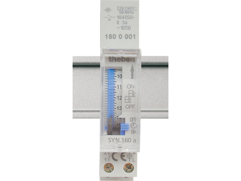 [TPL-SYN160A] Klok 24U zonder gangreserve 230V 50HZ 1N O 16A