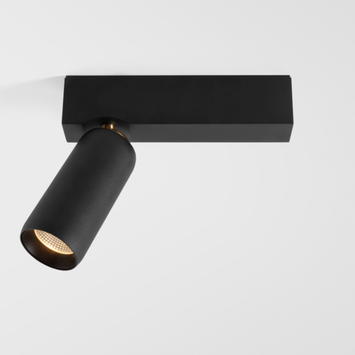 Kogel Surface Adjustable 58 1x LED 2700K Trailing Edge DI Black Structure