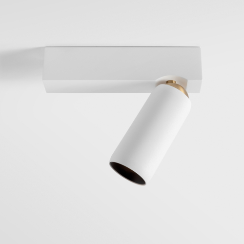 Kogel Surface Adjustable 58 1x LED 2700K Trailing Edge DI White Structure