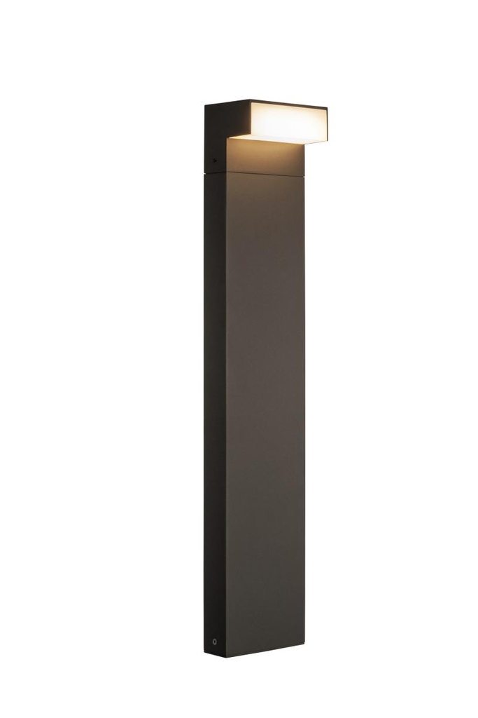 L-LINE OUT 80 FL Pole, outdoor led staande lamp horizontaal antraciet CCT switch 3000/4000K