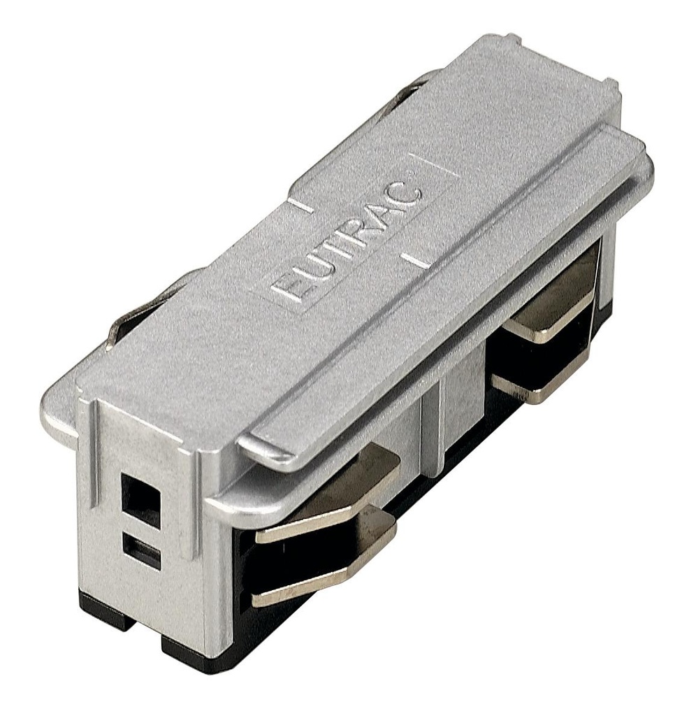 [SLV-145564] LANGSVERBINDER, voor EUTRAC 3-fase 230V opbouwrail, elektrisch, zilvergrijs