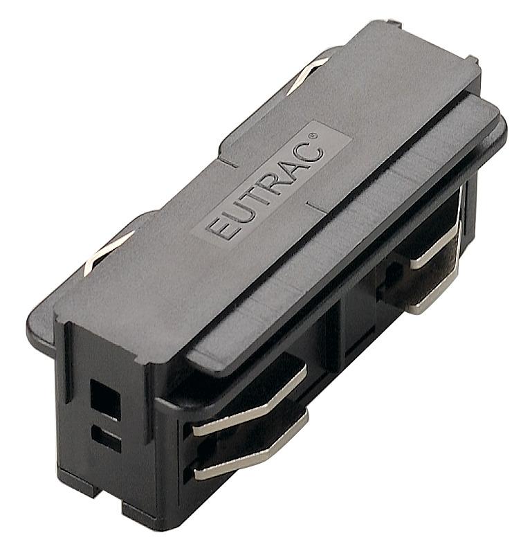 [SLV-145560] LANGSVERBINDER, voor EUTRAC 3-fase 230V opbouwrail, elektrisch, zwart
