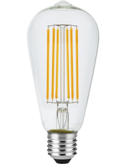 [SPL-LX023860609] LED E27 Fila Rustika ST64x143 230V 460Lm 5.5W 922 AC Clear Dim