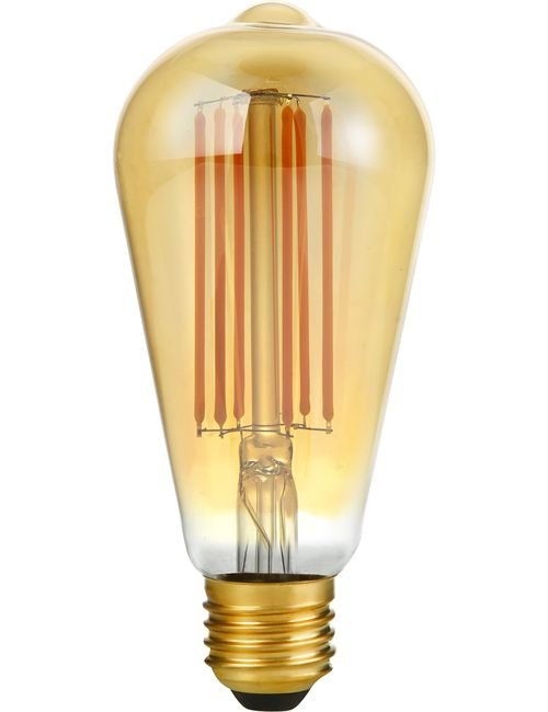 LED E27 Fila Rustika ST64x143 230V 550Lm 6.5W 922 AC Gold Dim