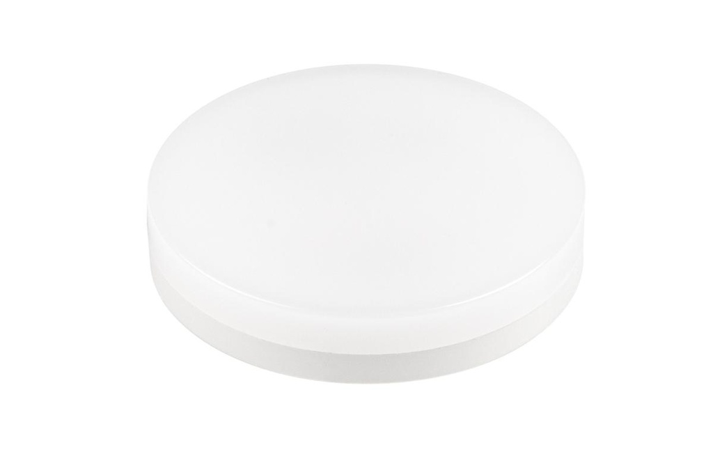 LED GX53, armatuur wit / melkachtig 6W 3000K CRI94 120°