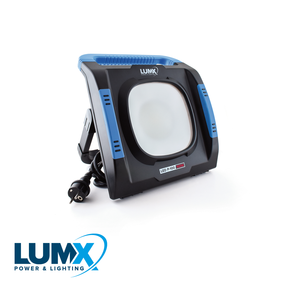 LED P-100 ''HIGH POWER'' straler: 100W / 3 m. H07RN-F / IP54 (EX LM 33580)