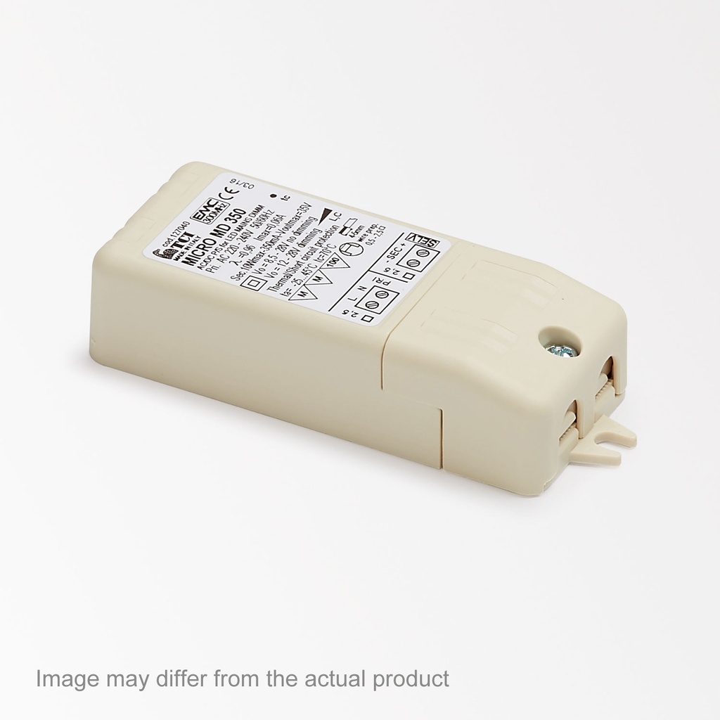 [DEL-300 90 110] LED POWER SUPPLY 350mA-DC / 10W DIM8