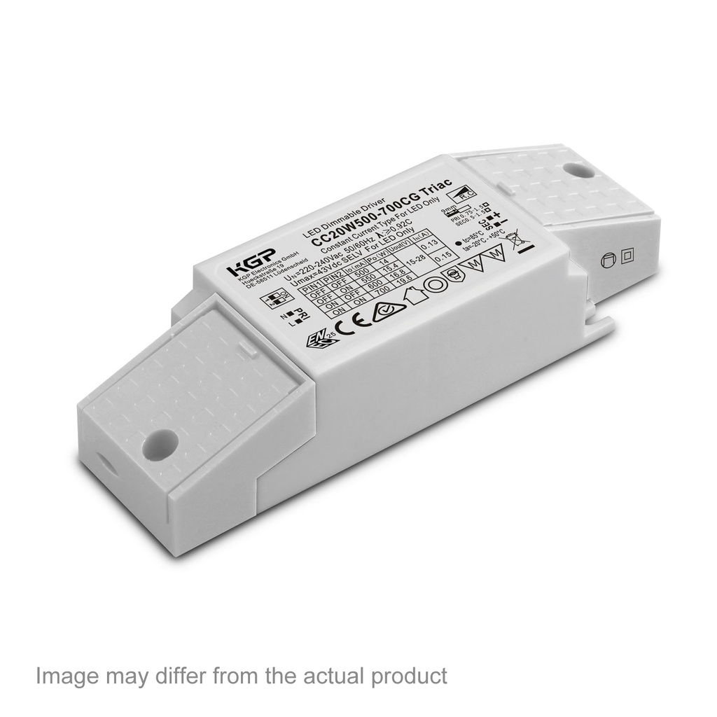 [DEL-21012 0278] LED POWER SUPPLY MULTI POWER 500-700 / 20W DIM8
