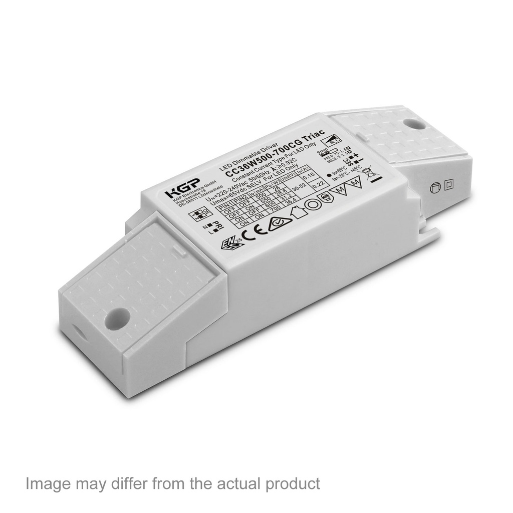 [DEL-21012 0288] LED POWER SUPPLY MULTI POWER 500-700 / 36W DIM8