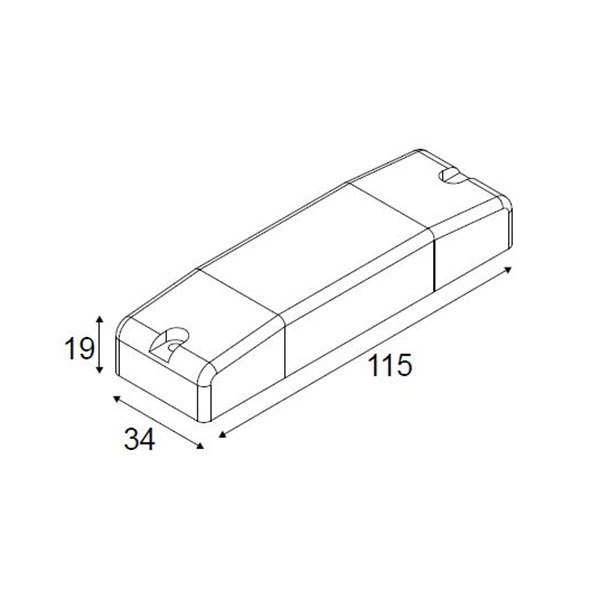 [MDL-12400730] LED driver 12W 500mA * available till end of stock