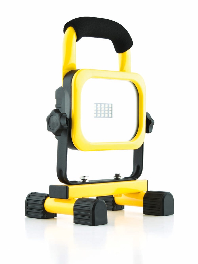 LED straler 10 Watt op voet - Oplaadbaar