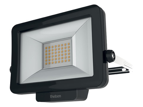 LED straler 20W ZWART 230VAC 3000K Compatibel met theLeda B Light/Motion