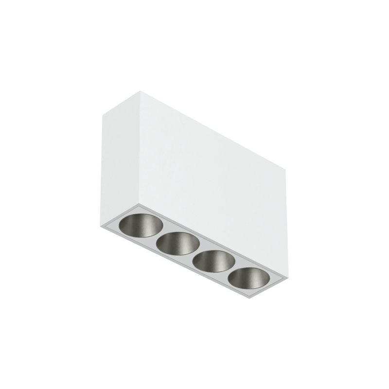 [FLO-05.2133.40A] LIGHT SHADOW SURF.4L WH ST/WH PW.LED 27K C90 WF