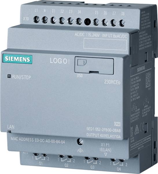 LOGO! DM16 230R expansion module, PS/I/O