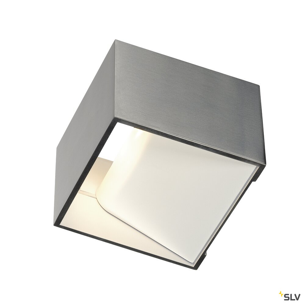 LOGS IN, wandarmatuur, LED, 2000K-3000K dim to warm, aluminium/wit