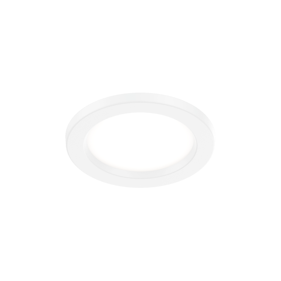 LUNA ROUND IP44 CEILING REC 1.0 LED 3000K W