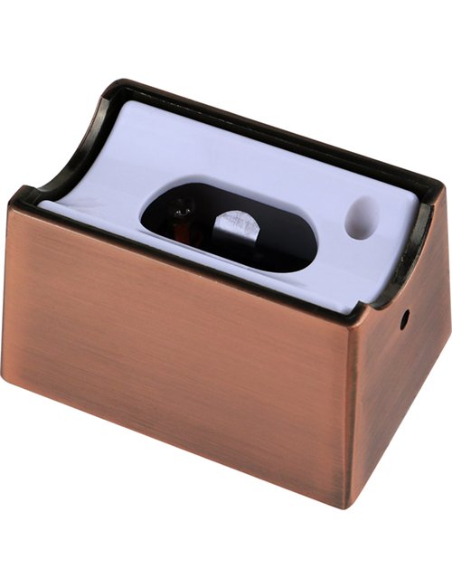 [SPL-600851512] Lamp holder S14d metal housing red bronze