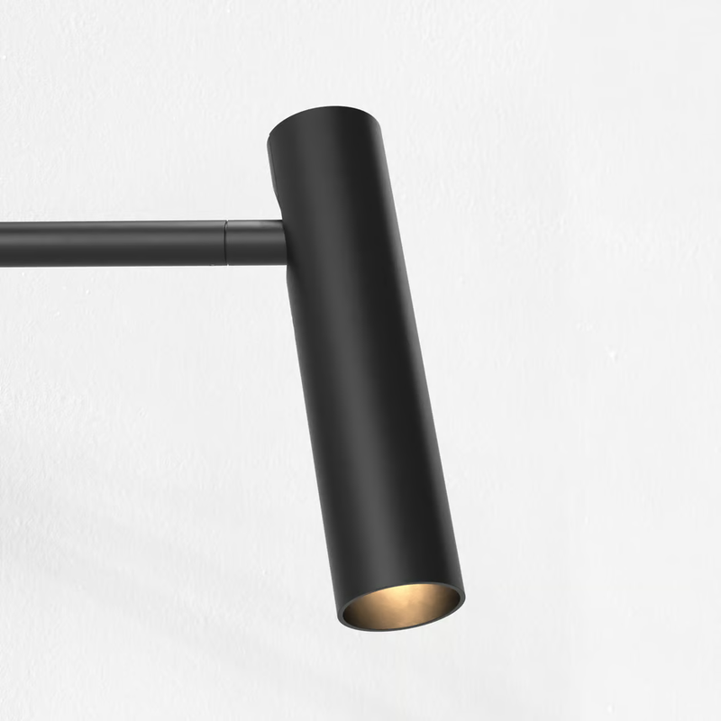 [AST-5040004] Leda Round Shade Matt Black