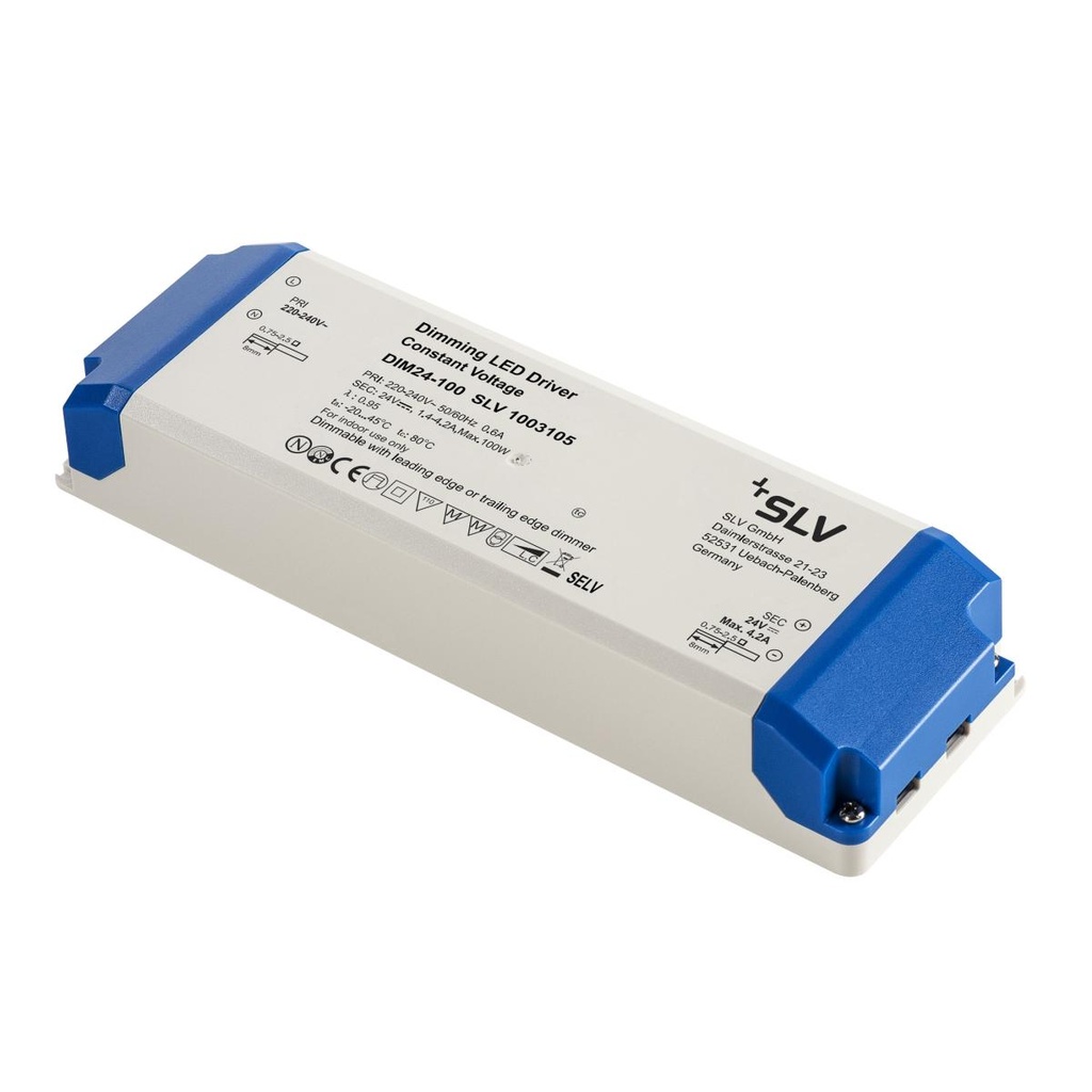 Ledvoeding, 100W 24V TRIAC DIMBAAR