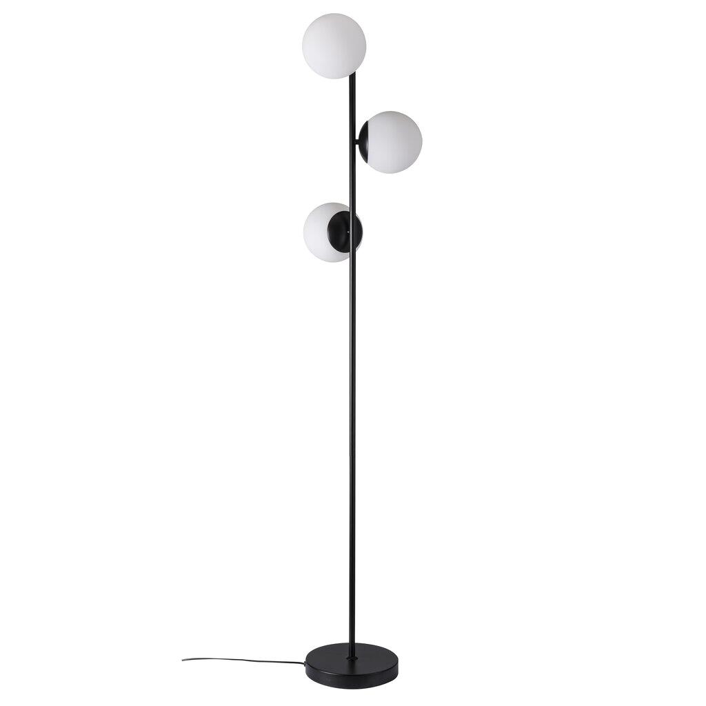 Lilly 15 - Vloerlamp - Zwart - 3xE14
