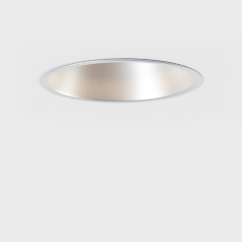Lotis Round Recessed 82 1x GU10 Aluminium Matt