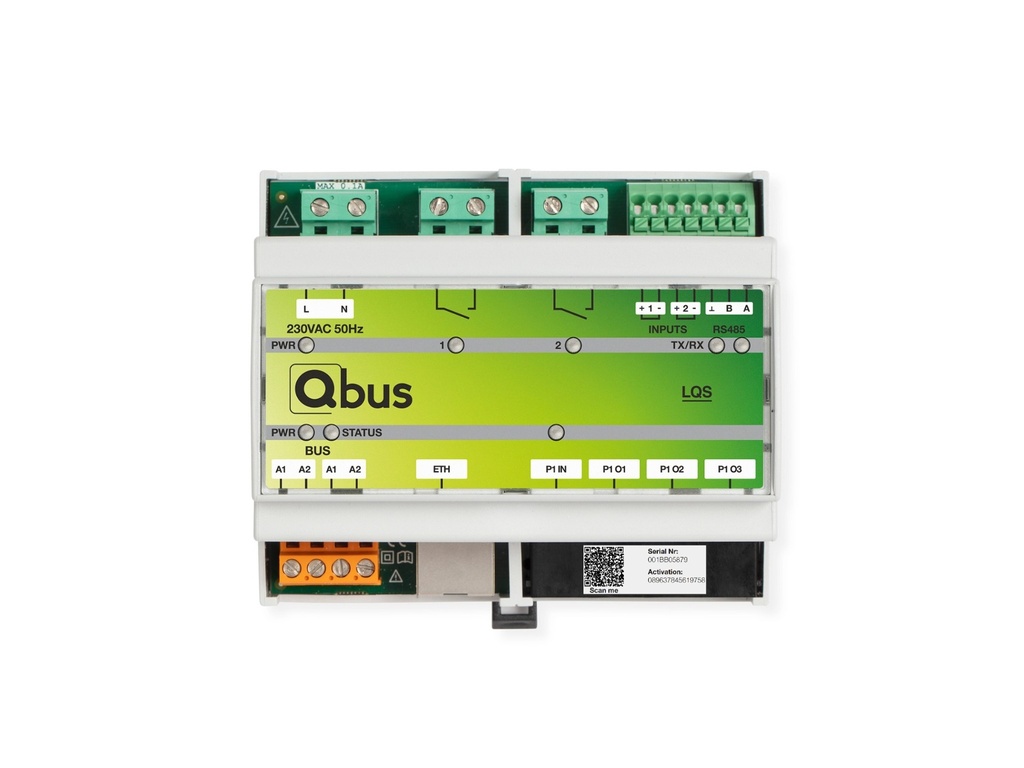 [QBU-LQS06SA] Luqas Slimme Energy Management Module (6 functies)