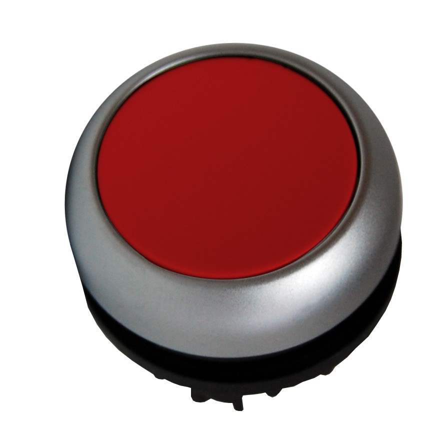 [SCH-MM216925] M22 Drukknop verlicht vlak verend rood