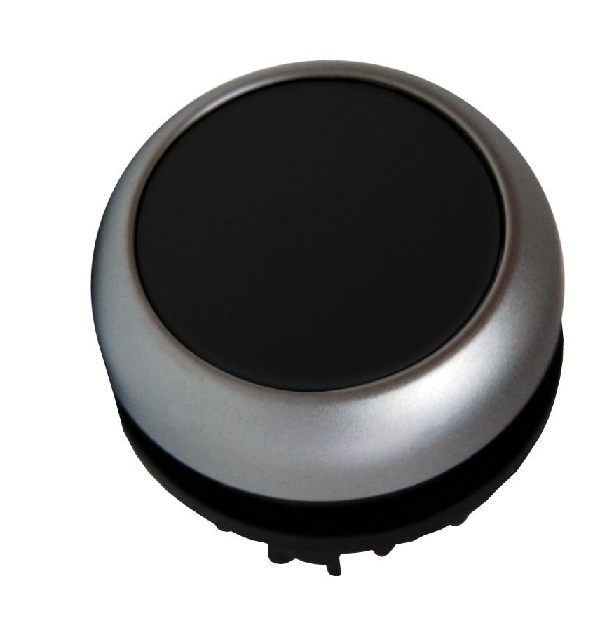 [SCH-MM216590] M22 Drukknop vlak verend zwart