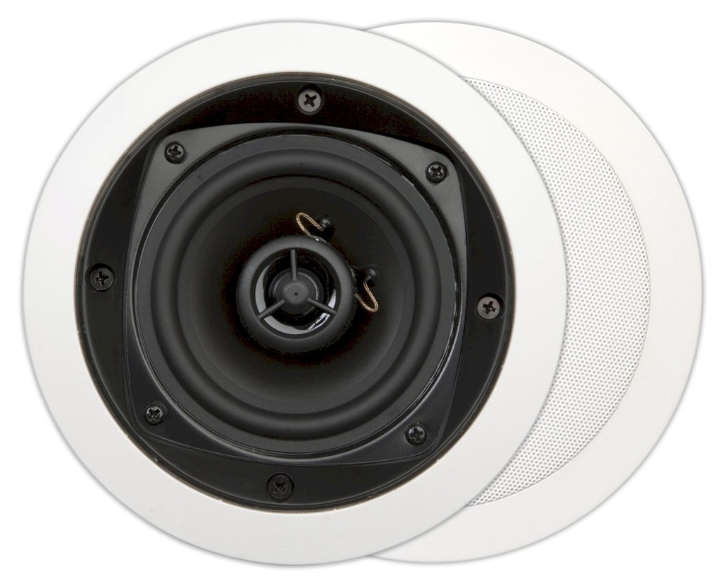 MDC401, basic, 2-weg inbouw LS, rond, 60W, wit (2pc)