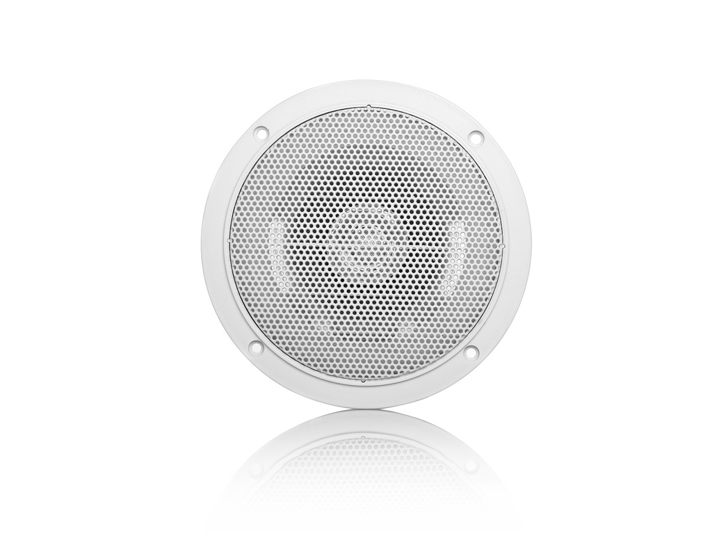 [ART-MDC6] MDC6, waterproof, voice coil inbouw LS, rond, 60W, wit (2pc)