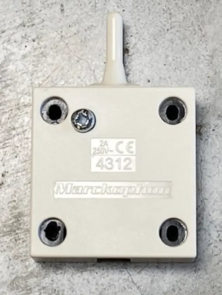 [HUP-4313W] MEUBEL SCHAKELAAR WIT*5