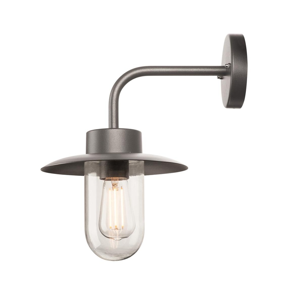 MOLAT, outdoor wandarmatuur, E27, antraciet, max. 60W, IP44