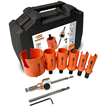 [MPE-MHSE1001D] MXqs Hole Saw Kit - Electrician - Multi-purpose SuperXcut
