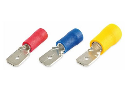 Mannelijke faston rood 15x48x5 1,5mm²