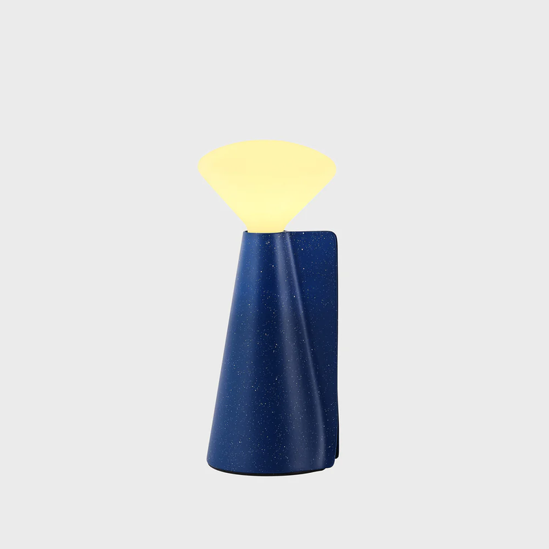 Mantle Portable Lamp Cobalt with R80 LED Bulb