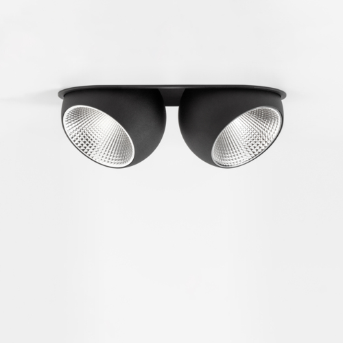 Marbul Recessed Adjustable 115 2x LED 2700K DE Black Structure