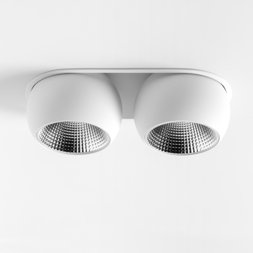 Marbul Recessed Adjustable 115 2x LED 2700K DE White Structure