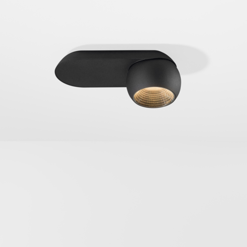 Marbul Surface Adjustable 109 1x LED 2700K Trailing Edge DI Black Structure